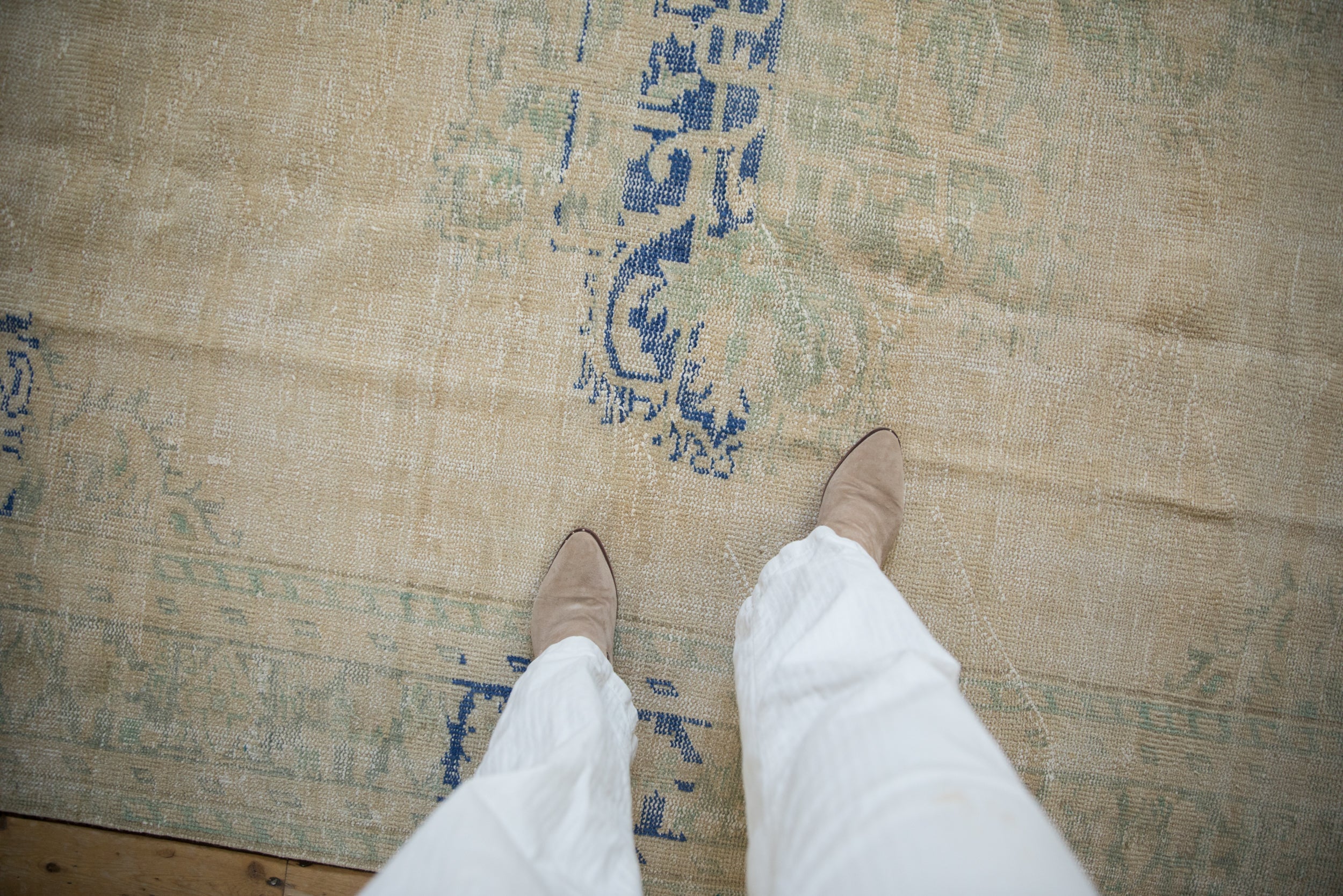 8x12 Vintage Distressed Oushak Carpet // ONH Item 12080 Image 1