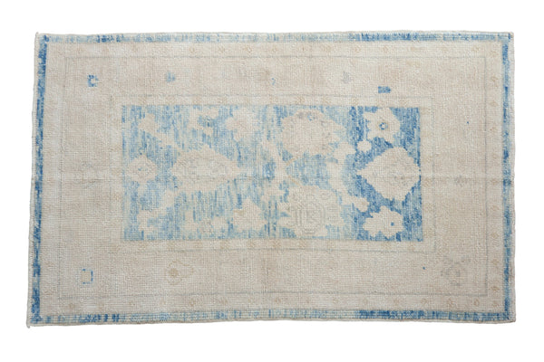 3x5 Distressed Oushak Rug // ONH Item 12081