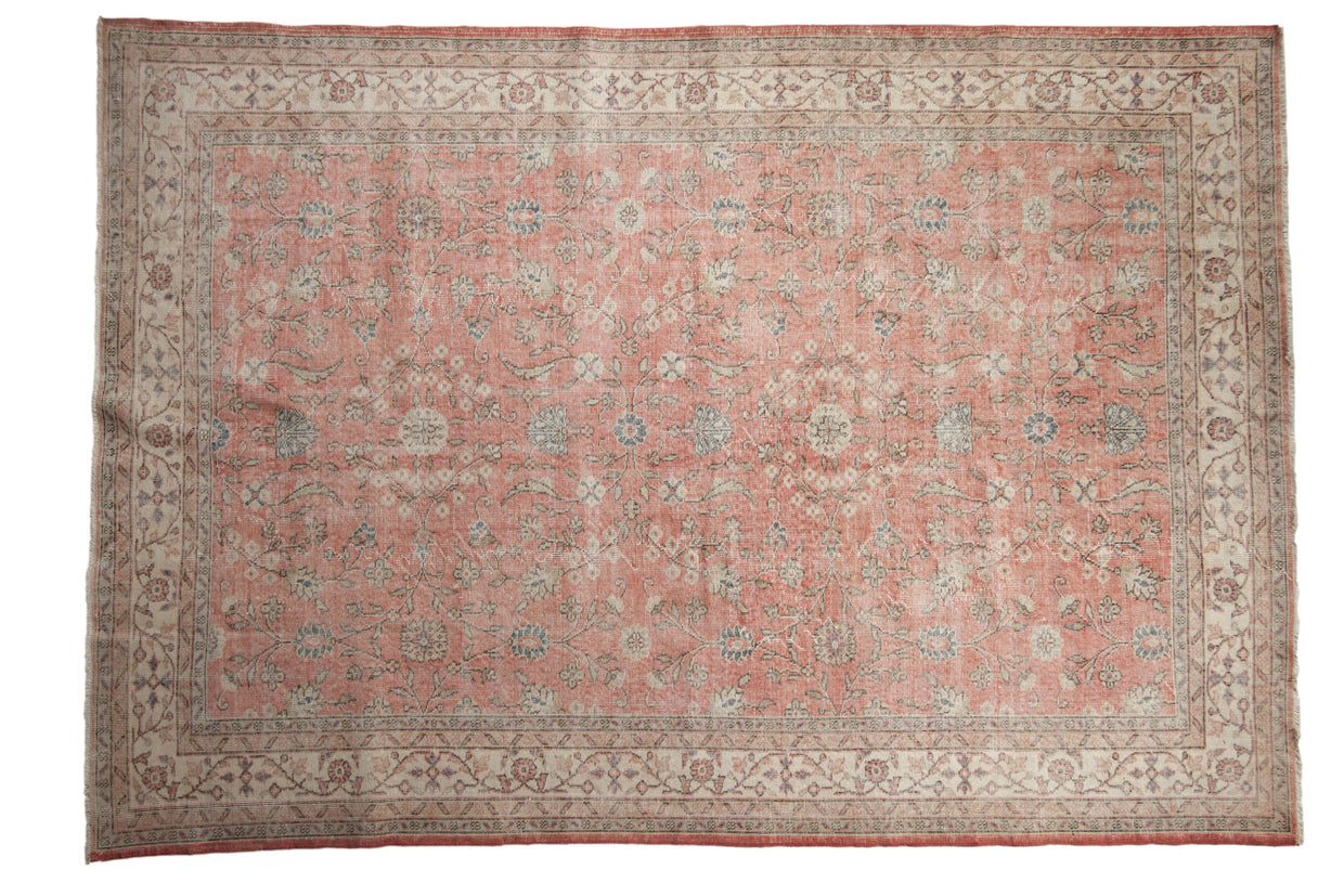 RESERVED 7.5x10.5 Vintage Distressed Sparta Carpet