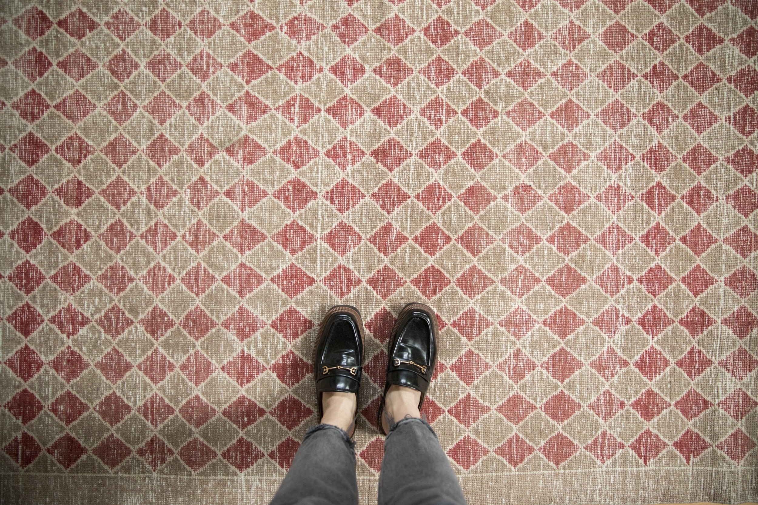 Vintage Distressed Oushak Rug // ONH Item: 12086, Image 1