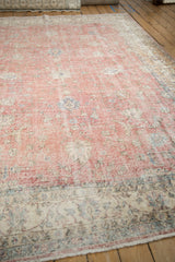 Worn blush field with delicate vinery and ivory highlights on the vintage Sparta rug.