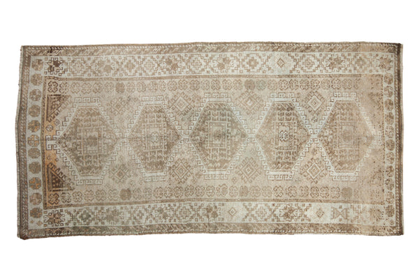 Vintage Distressed Kurd Rug Runner // ONH Item: 12096