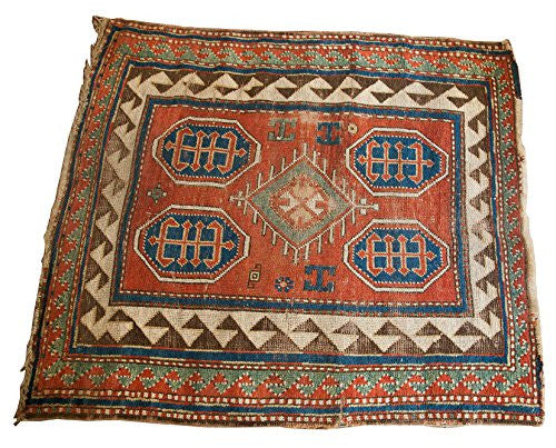 3x4 Square Tribal Rug // ONH Item 1210