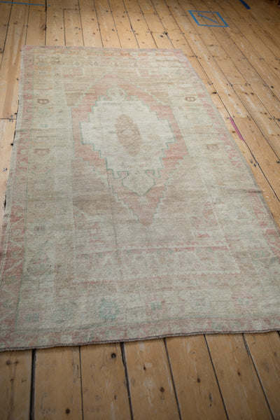 4x7.5 Vintage Distressed Oushak Rug // ONH Item 12103 Image 6