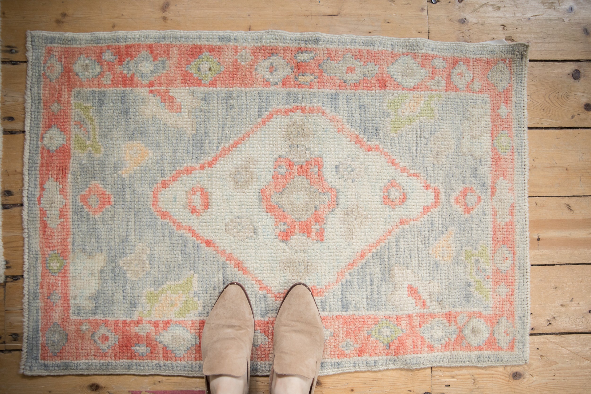 2x3.5 Distressed Oushak Rug // ONH Item 12105 Image 1