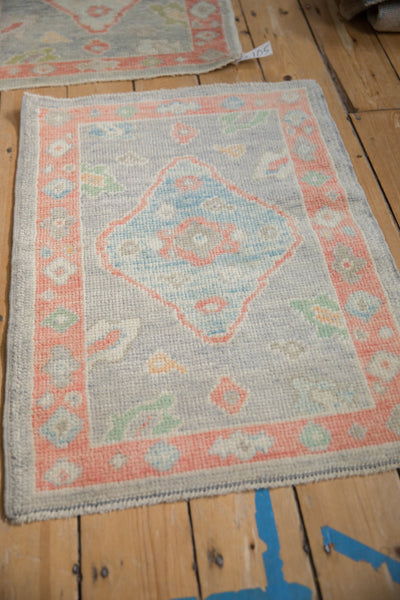 2x3 Distressed Oushak Rug Mat // ONH Item 12107 Image 3