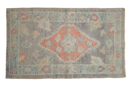 2x3.5 Distressed Oushak Rug // ONH Item 12108