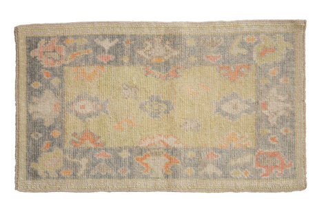 2x3.5 Distressed Oushak Rug // ONH Item 12110