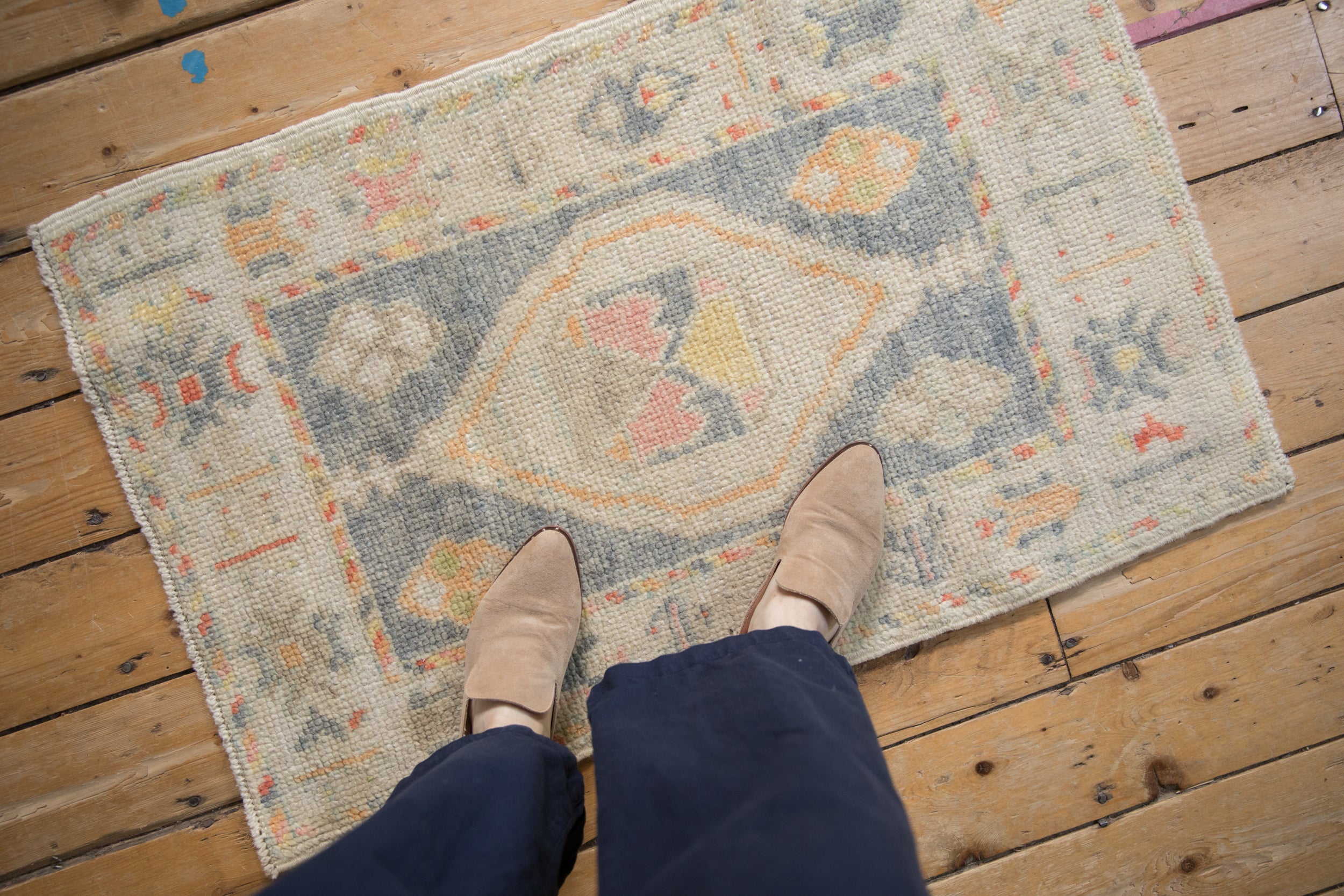 2x3.5 Distressed Oushak Rug // ONH Item 12113 Image 1