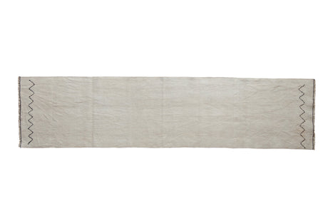 Vintage Hemp Kilim Rug Runner // ONH Item: 12121