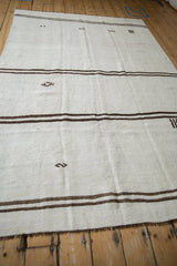 5.5x8.5 Vintage Hemp Kilim Carpet