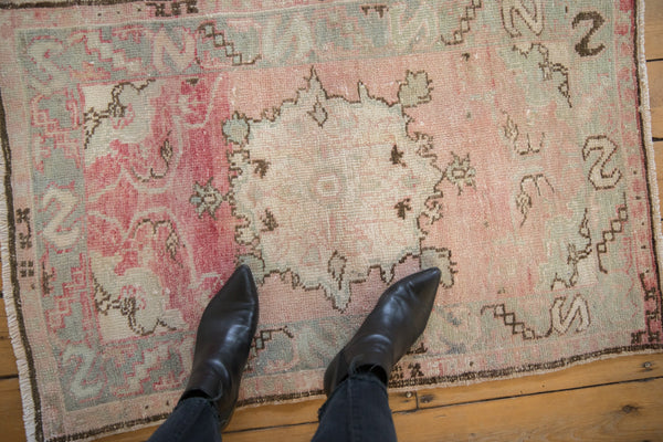 Vintage Distressed Oushak Rug // ONH Item: 12133, Image 1
