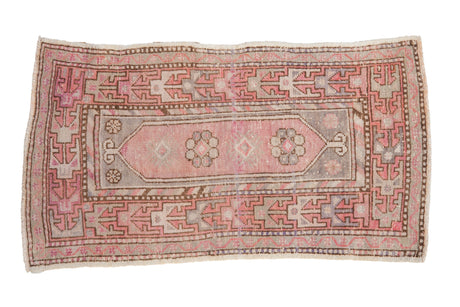 Vintage Distressed Oushak Rug // ONH Item: 12134