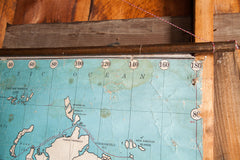 Pull Down World Map Vito Graphic // ONH Item 1214 Image 2