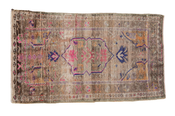 Vintage Distressed Oushak Rug // ONH Item: 12146