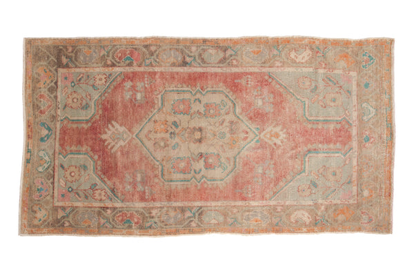 Vintage Distressed Oushak Rug // ONH Item: 12149