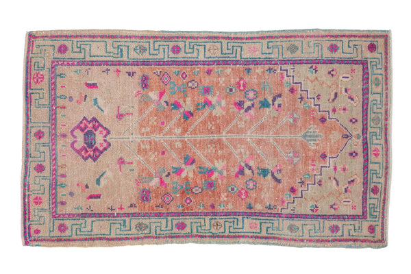 Vintage Distressed Oushak Rug // ONH Item: 12151