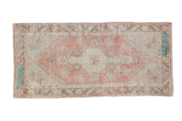Vintage Distressed Oushak Rug Runner // ONH Item: 12154