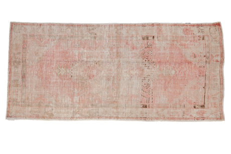 Vintage Distressed Oushak Rug Runner // ONH Item: 12159