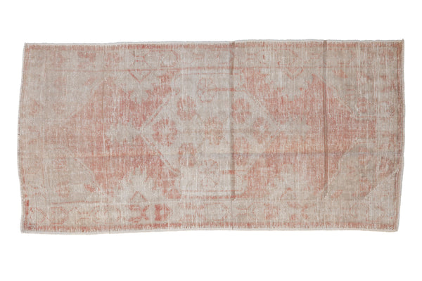 Vintage Distressed Oushak Rug Runner // ONH Item: 12160