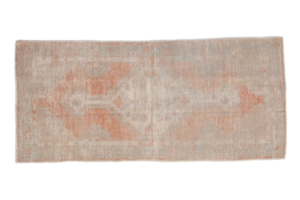 Vintage Distressed Oushak Rug Runner // ONH Item: 12165