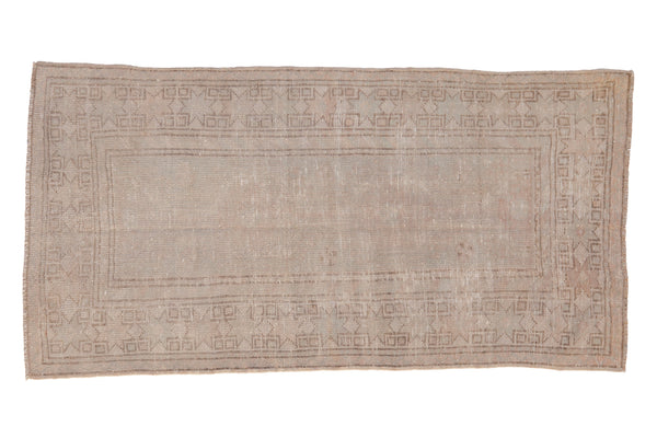 Vintage Distressed Oushak Rug // ONH Item: 12169