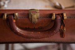 Crouch Fitzgerald Leather Suitcase // ONH Item 1217 Image 1