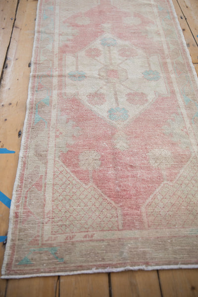 Vintage Distressed Oushak Rug Runner // ONH Item: 12170, Image 3