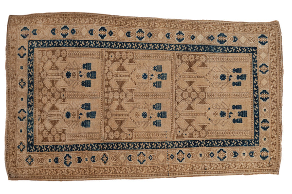 Vintage Distressed Afghani Rug // ONH Item: 12171