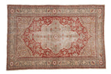 4x6 Vintage Distressed Anatolian Rug