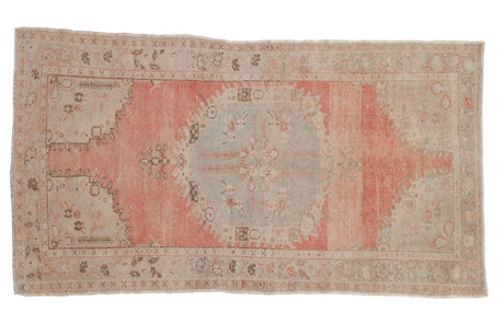 Vintage Distressed Oushak Rug // ONH Item: 12175