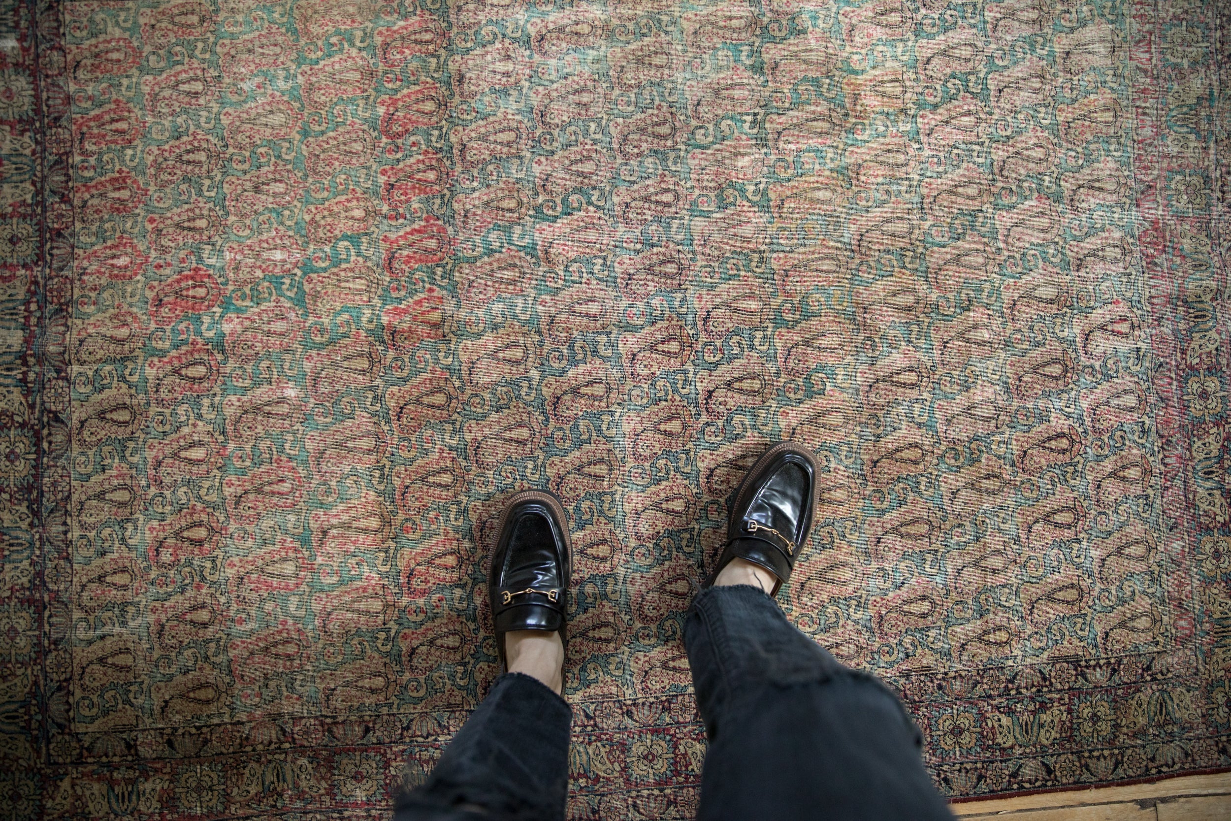 Antique Kerman Rug // ONH Item: 12190, Image 1