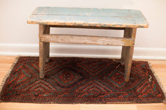 2x3 Lightly Tattered Balouch Rug // ONH Item 1220 Image 5