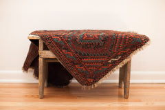 2x3 Lightly Tattered Balouch Rug // ONH Item 1220 Image 2