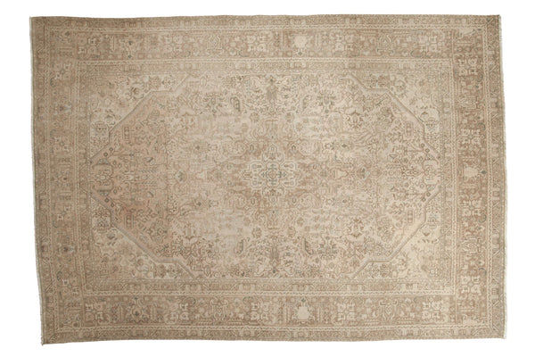 Vintage Distressed Turkish Tabriz Design Carpet // ONH Item: 12212
