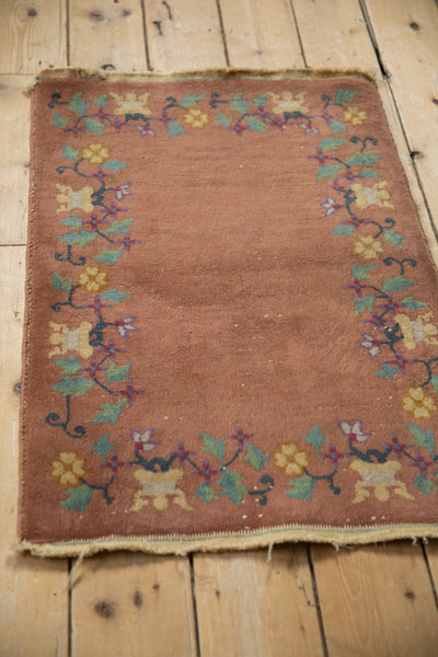 Antique Art Deco Rug Mat // ONH Item: 12225, Image 4