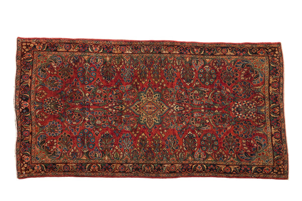 Vintage Fine Sarouk Rug Runner // ONH Item: 12231