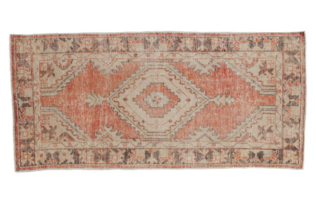 Vintage Distressed Oushak Rug Runner // ONH Item: 12232