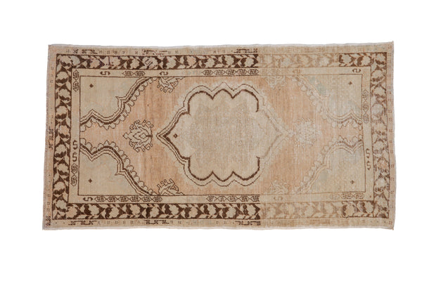 Vintage Distressed Oushak Rug // ONH Item: 12241