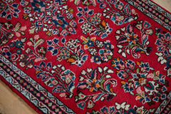 2x4 Vintage Sarouk Rug Runner