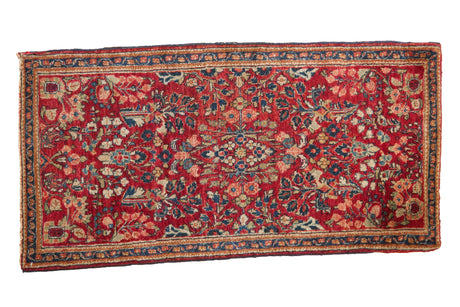 Vintage Fine American Sarouk Rug Runner // ONH Item: 12254