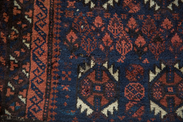 Antique Belouch Rug Mat // ONH Item: 12259, Image 8