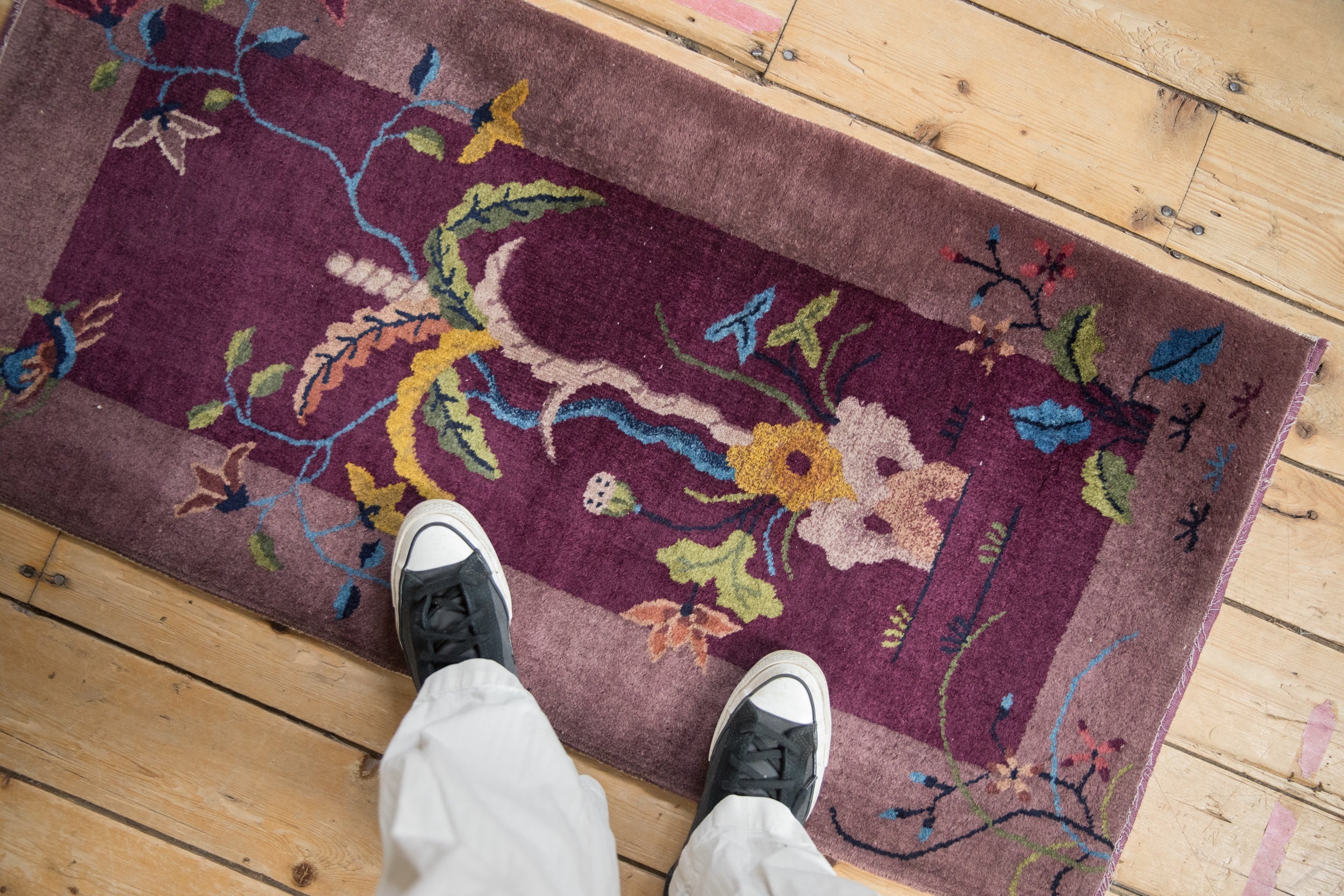 Antique Art Deco Rug Runner // ONH Item: 12266, Image 1