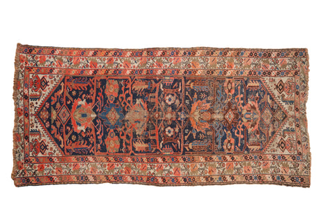 3.5x7 Antique Malayer Rug Runner