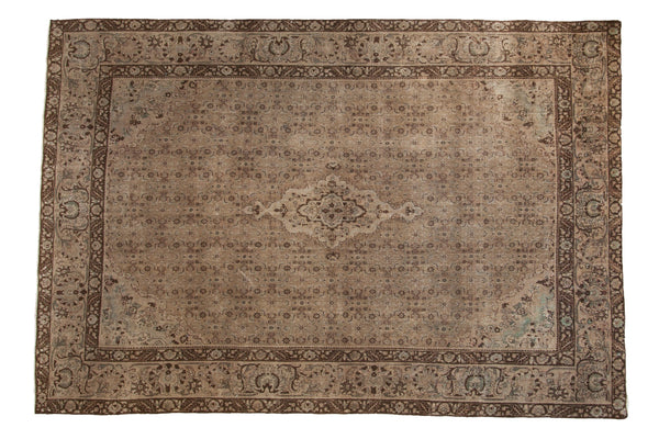 Vintage Overdyed Distressed Bijar Carpet // ONH Item: 12283