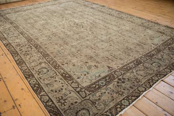 Vintage Overdyed Distressed Bijar Carpet // ONH Item: 12283, Image 3