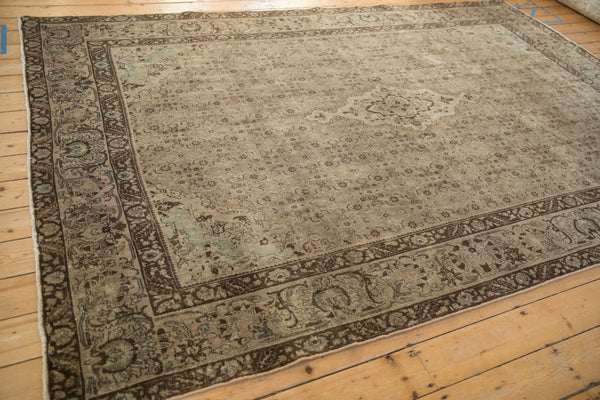 Vintage Overdyed Distressed Bijar Carpet // ONH Item: 12283, Image 5