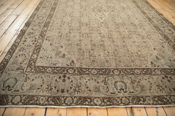Vintage Overdyed Distressed Bijar Carpet // ONH Item: 12283, Image 8