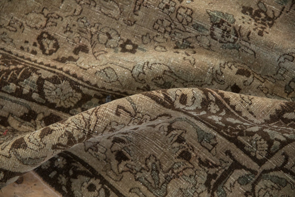 Vintage Overdyed Distressed Bijar Carpet // ONH Item: 12283, Image 10