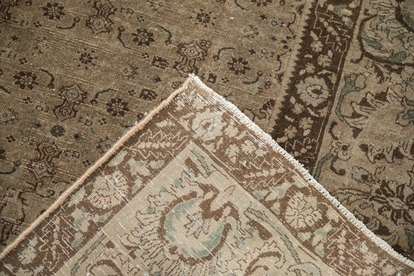 Vintage Overdyed Distressed Bijar Carpet // ONH Item: 12283, Image 11